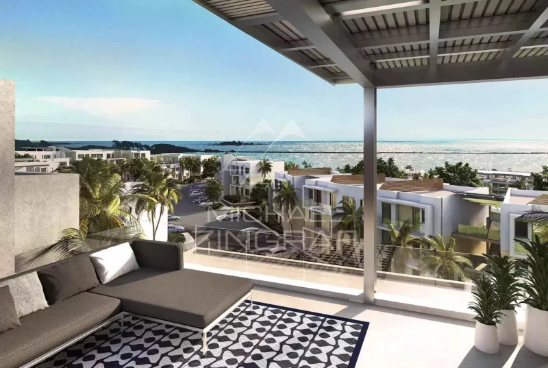 Superbe penthouse avec vue panoramique sur la mer