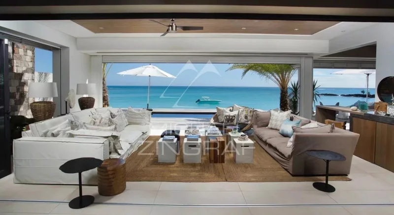 Ile Maurice - Pieds dans l'eau- Villa contemporaine d'exception