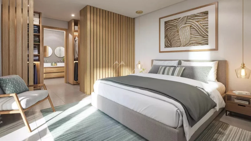 2 bedrooms apartment on ground floor