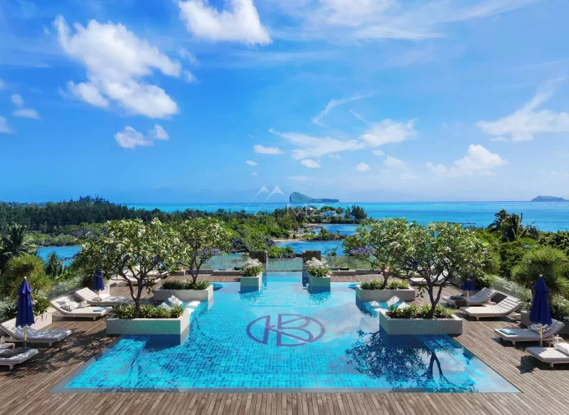 Sea front apartment situated in Calodyne