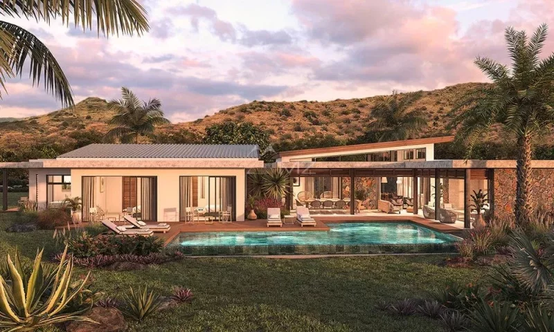 Prestigious villa in Tamarin - Resort, club & concierge service. 