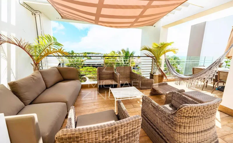 Ile Maurice - Maison jumelée 3 chambres avec vue sur mer