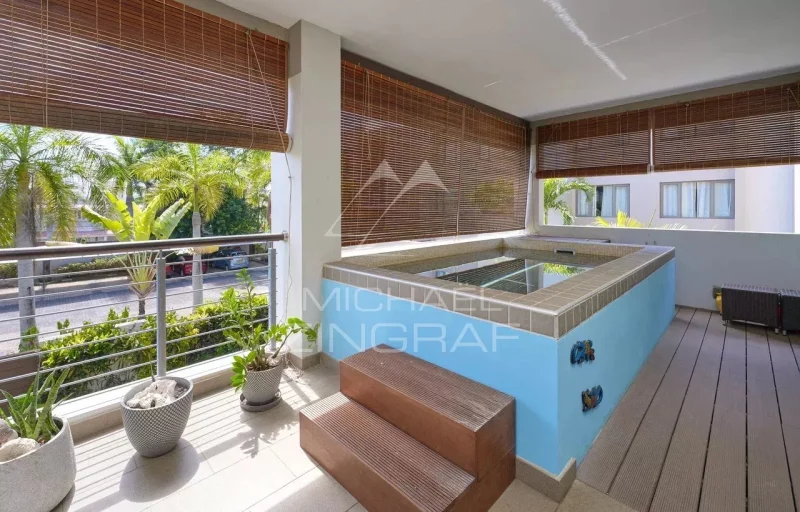 À vendre – Appartement 3 chambres en suite dans une résidence sécurisée à Bain Boeuf