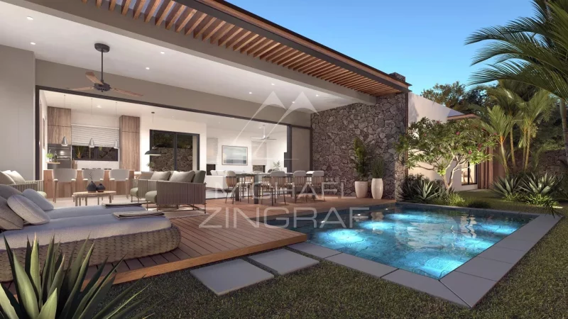 Exclusive Villa Nestled Between Lagoon and Mountains – Black River