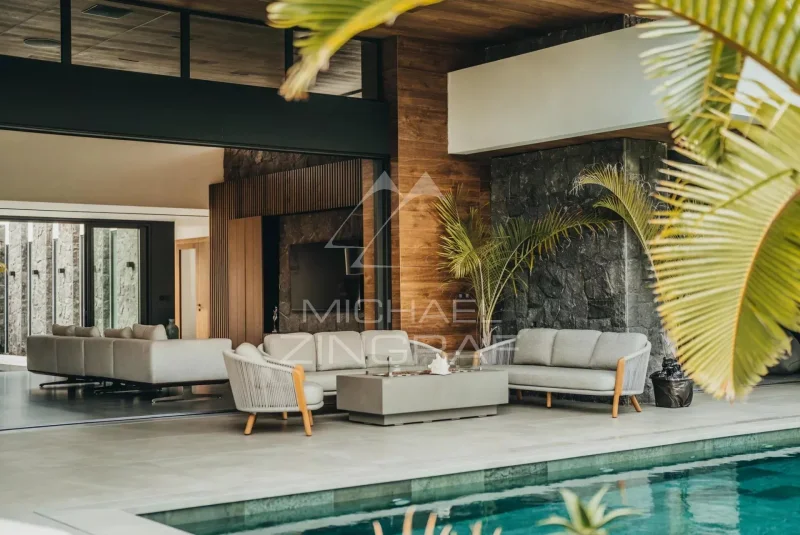 Villa d’exception avec vue sur le golf et prestations haut de gamme