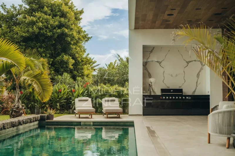 Villa d’exception avec vue sur le golf et prestations haut de gamme