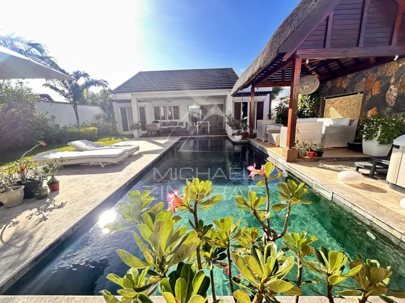 Villa située dans une résidence sécurisée à Grand Baie