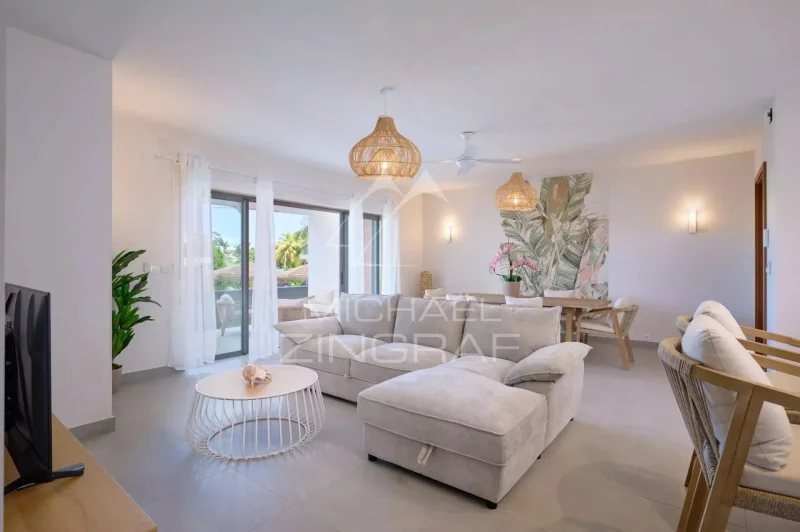 Appartement de 3 chambres en rez-de-chaussée - Trou aux Biches