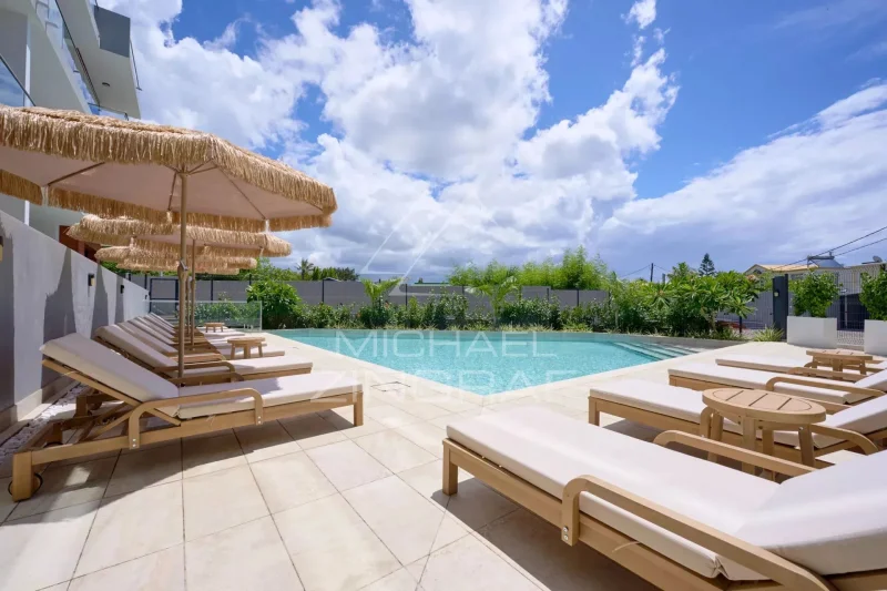 Appartement de 3 chambres au 1er étage – Résidence moderne à Trou aux Biches