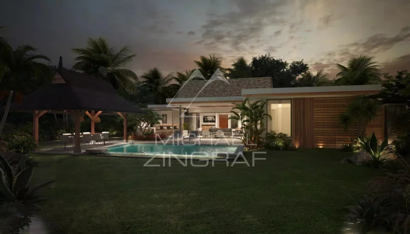 Ile Maurice - Villa 4 chambres à Pointe d’Esny