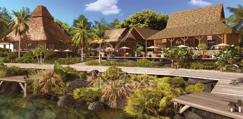 Vivre entre nature et lagon – Duplex d’exception à Pointe d’Esny Le Village