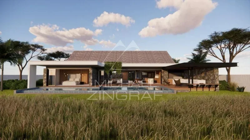 Opportunité rare – Villa contemporaine 3 suites au cœur du domaine de golf de Mont Choisy