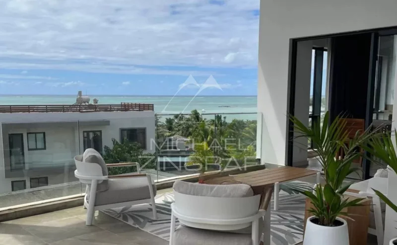 Superbe penthouse avec vue mer - Haute Rive