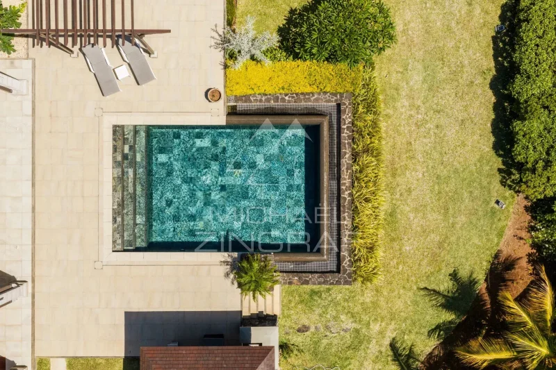 Île Maurice – Villa de plain-pied avec vue mer – Bel Ombre