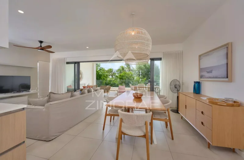 Élégant Appartement de 3 Chambres dans une Résidence Sécurisée à Pointe aux Canonniers