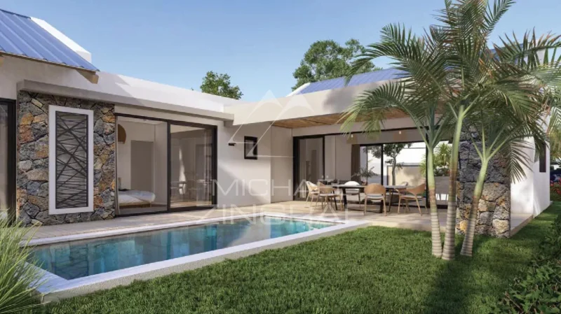 Villas contemporaines de 3 chambres avec piscine privée à Grand Baie