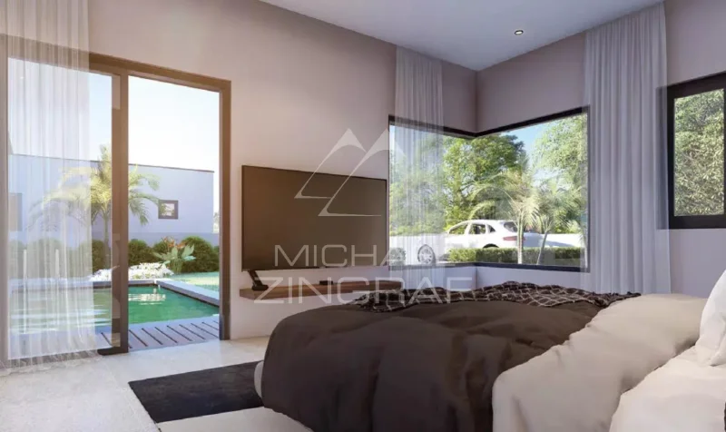 Villas contemporaines de 3 chambres avec piscine privée à Grand Baie