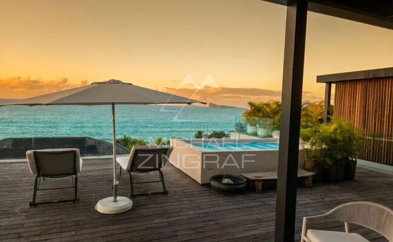 Penthouse avec vue mer – Pointe aux Canonniers