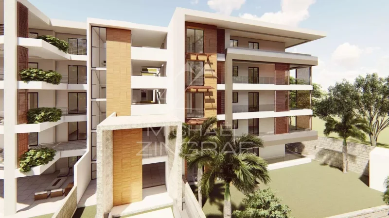 Elegante 2-Zimmer-Wohnung mit Dachterrassenpool