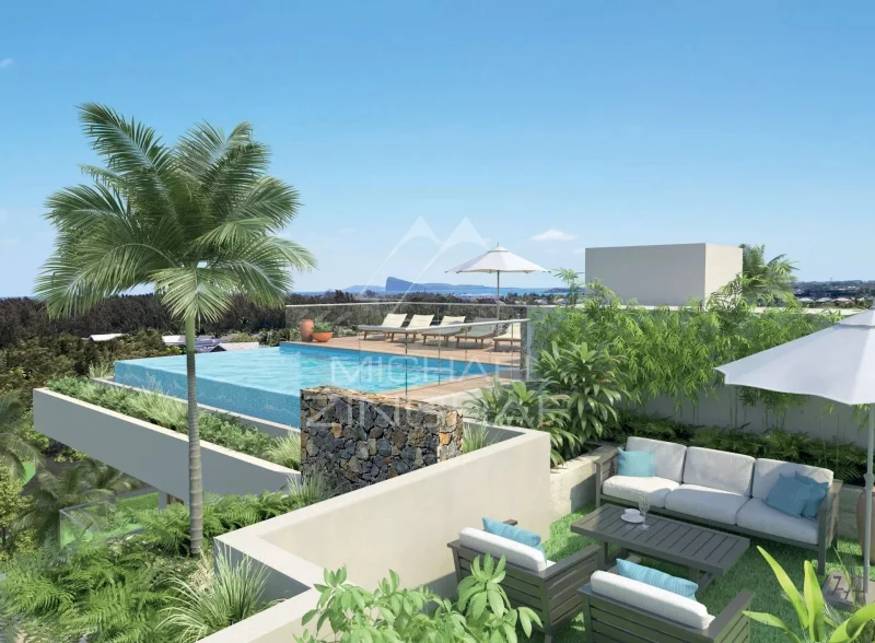 Appartement Élégant de 3 Chambres avec Piscine sur Rooftop