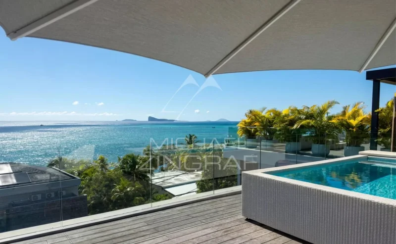 Penthouse avec vue mer – Pointe aux Canonniers