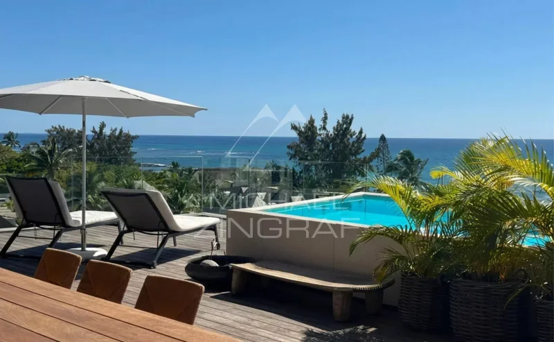 Penthouse avec vue mer – Pointe aux Canonniers