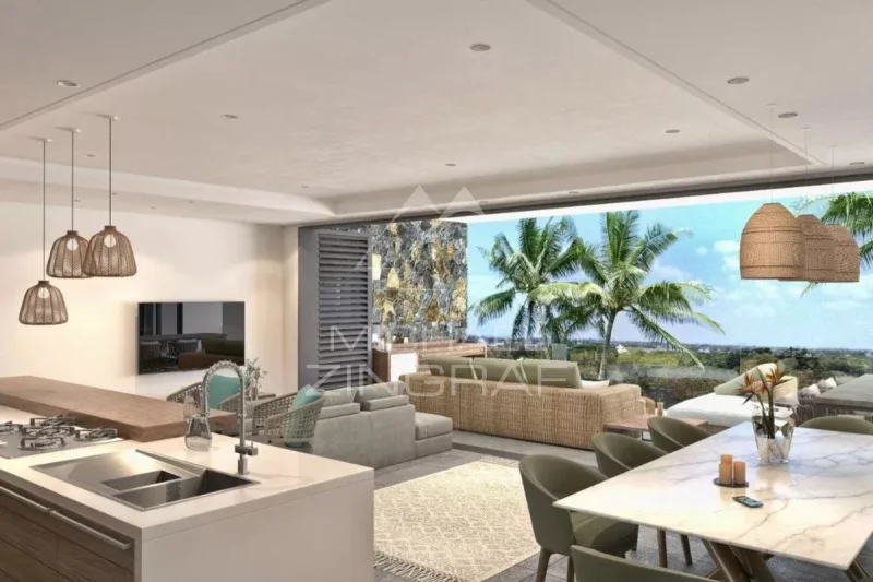 Appartement Moderne et Élégant à Pereybère