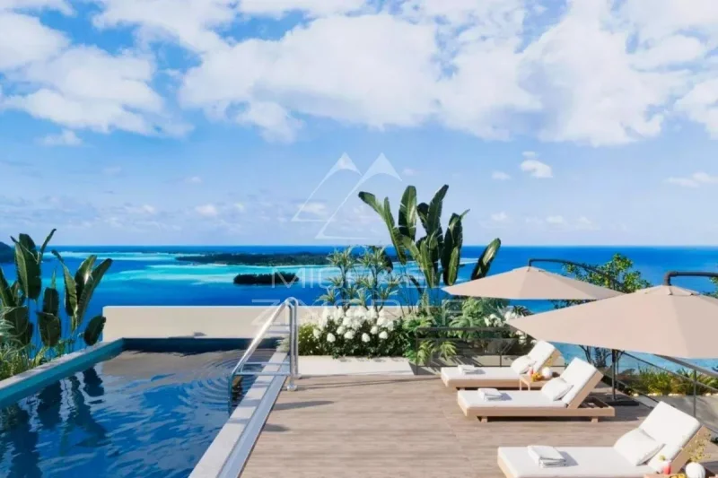 Appartements Contemporains de 3 Chambres avec Rooftop et Piscine à Pereybère