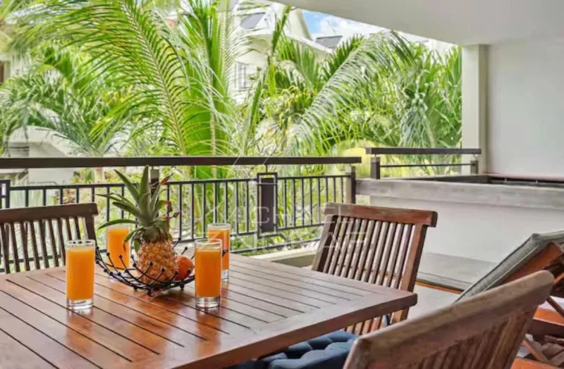 Appartement 2 chambres avec plunge pool privée à Bain Bœuf