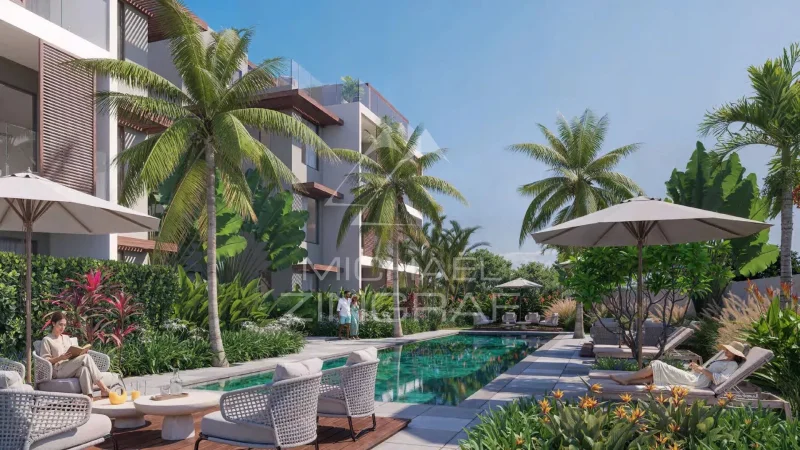 Appartement 2 chambres en rez-de-chaussée – Élégance tropicale à quelques pas de la plage