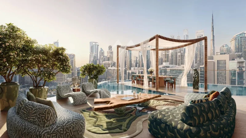 EYWA Dubai | Duplex 4 Chambres avec Vue Canal & Skyline